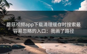 蘑菇视频app下载清理缓存时搜索最容易忽略的入口：我画了路径