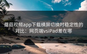 蘑菇视频app下载横屏切换时稳定性的对比：网页端vsiPad差在哪