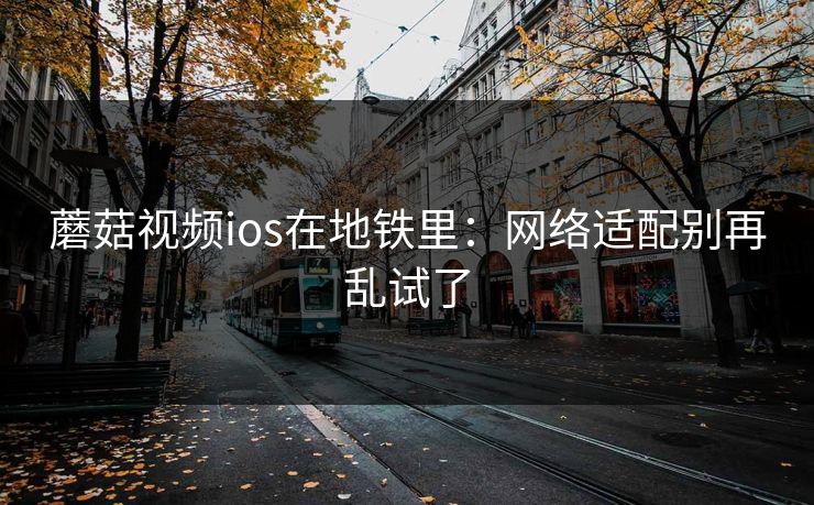 蘑菇视频ios在地铁里：网络适配别再乱试了